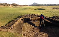 [Bunker at 10th
hole]