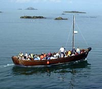 [Boat trip to Bass Rock]